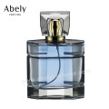 100ml Blue Sea Zamac Cap Glass Perfume Bottle